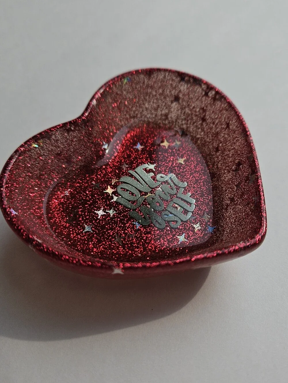 Handmade heart shaped